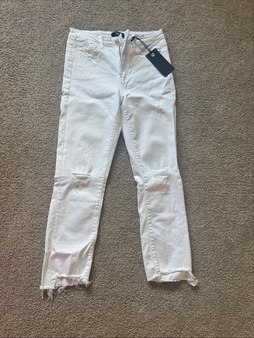 Vervet Crop Straight Fit Jeans